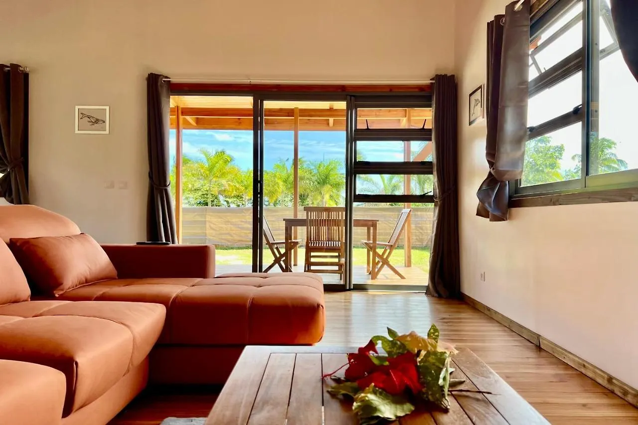 Chalet Fare Te Ava - Comfy Cabin W Private Beach Access Haapiti French Polynesia