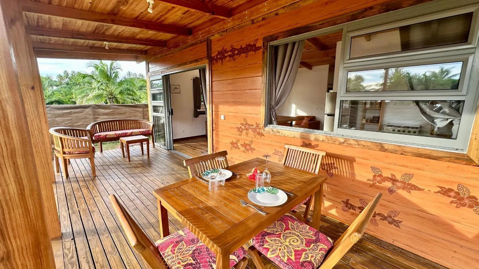 Fare Te Ava - Comfy Cabin W Private Beach Access Haapiti 0*,