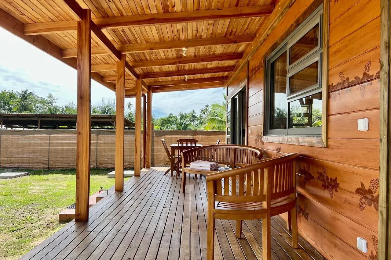 Fare Te Ava - Comfy Cabin W Private Beach Access Haapiti French Polynesia