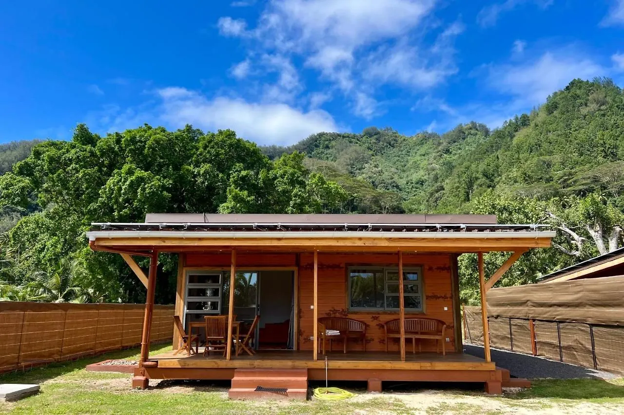 Fare Te Ava - Comfy Cabin W Private Beach Access Haapiti Chalet